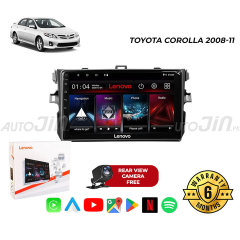 Toyota Corolla 2008-2011 Android Touch Screen Multimedia Android Player GPS - Wi-Fi - Navigation - Mirror Link(6 Month Warranty) Free Rear View Camera
