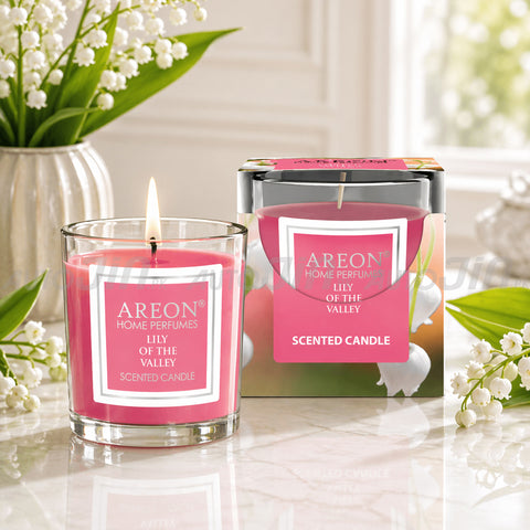 Areon Home Perfume Candle - Lily of the Valley - 120g