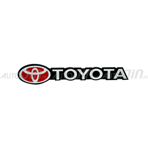 Toyota Rear Emblem For The Car - Metal