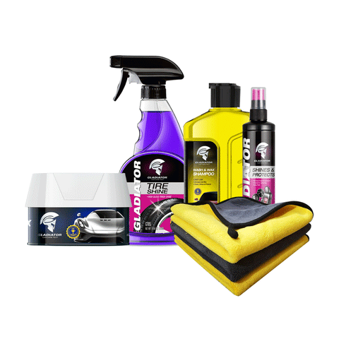 Budget Car Detailing Kit - 7 in 1