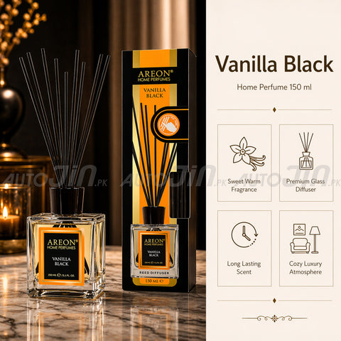 Areon Lux Home Perfume - Vanilla Black - 150ML