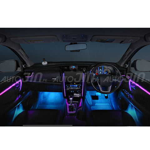 Toyota Fortuner 2016-2023 18-in-1 Modular 12V Interior Light with App Control OEM Ambient Light Kit