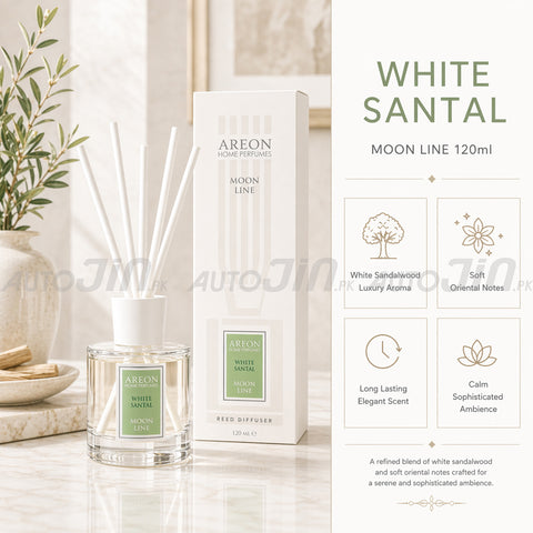 Areon Home Perfume Moon Line - White Santal - 120ML