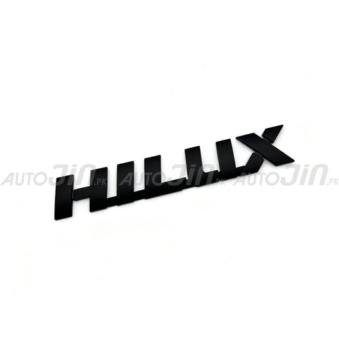 3D Hilux Badge Emblem Logo Black
