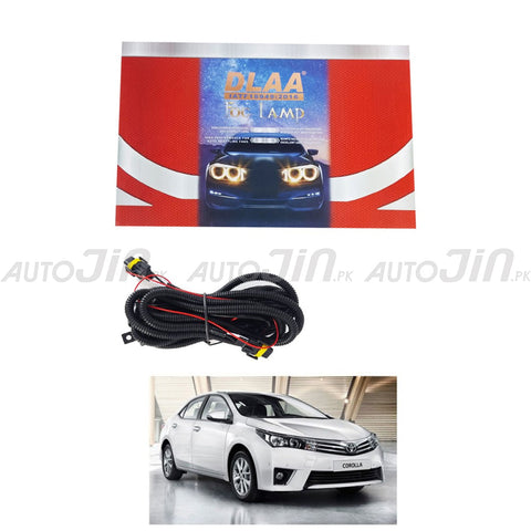 Dlaa Toyota Corolla 2014-17 Fog Lamps TY642E2 AL