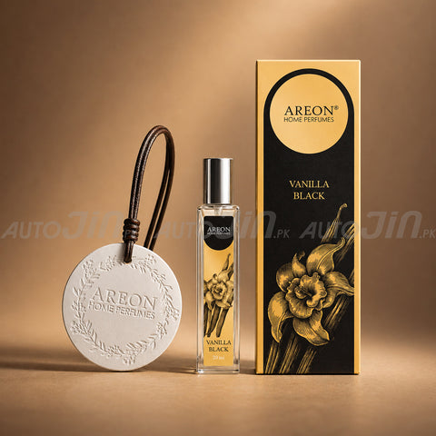 Areon Ceramic Disc Perfume - Vanilla Black - 20ml