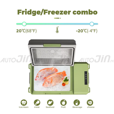 Alpicool X9 9.8L Portable Car Fridge AC 12V DC 24V