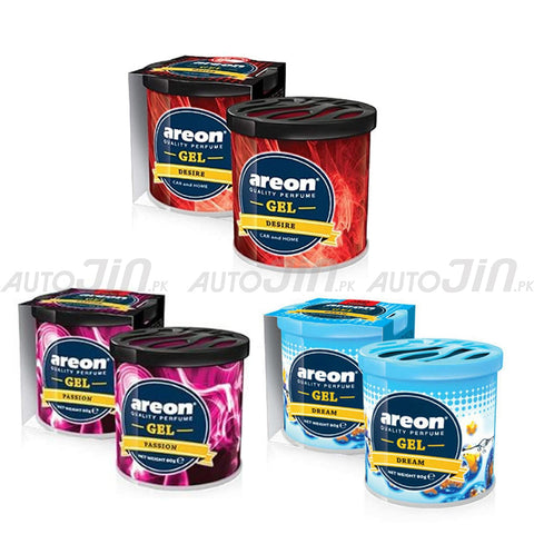 Areon Gel Pack of 3 - Dream-Passion-Desire