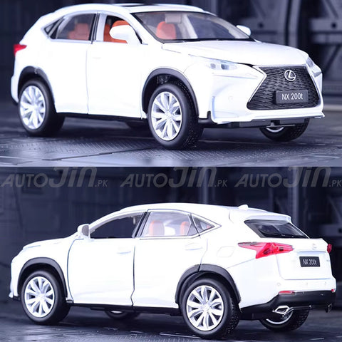 NX200T SUV Alloy Car Model Diecasts Metal Toy Vehicles Car Model Simulation Sound and Light