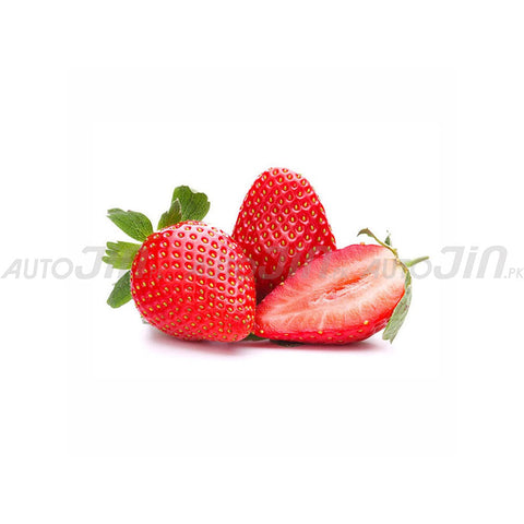 Black Odor Air Freshener Hanging Card - Strawberry