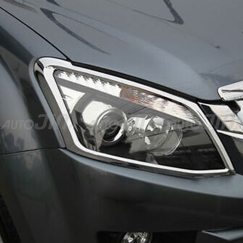 Isuzu D-Max Headlight Cover Chrome