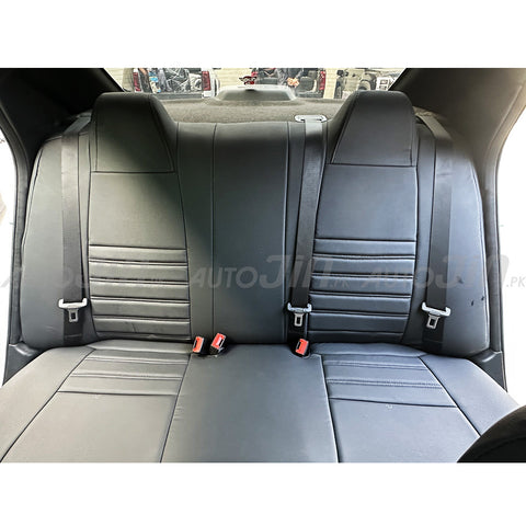 Changan Alsvin 2021-2026 Premium Satanic Leather Seat Covers – Black