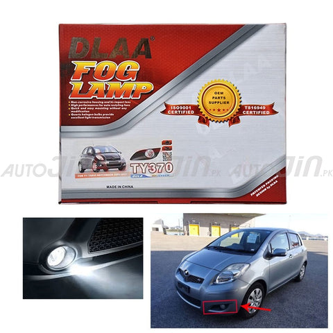 Dlaa Toyota Vitz 2009-11 Fog Lamps 370