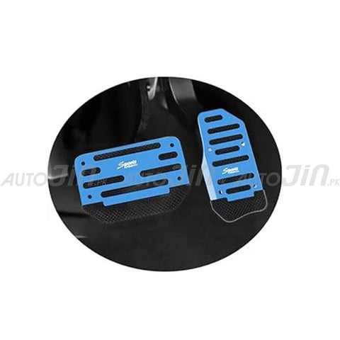 Aluminum Alloy Pedal Pads For Auto (Blue)