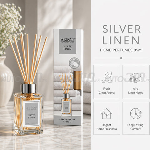 Areon Home Perfume - Silver Linen - 85ML