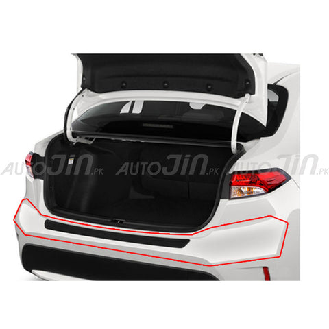 Toyota Corolla 2017-21 Rear New Style Rear Bumper Protector