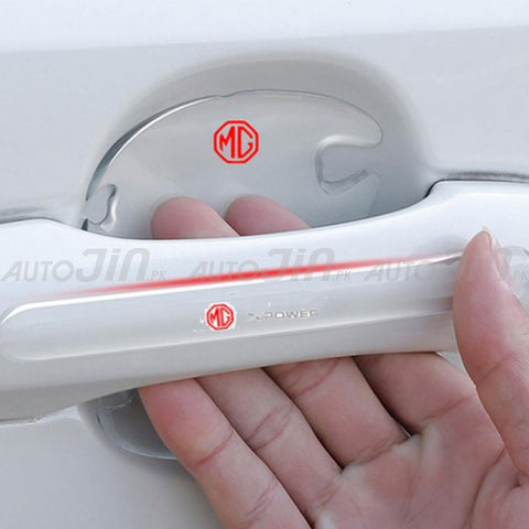 MG 8 Pcs Car Door Handle Door Bowl Protector Transparent