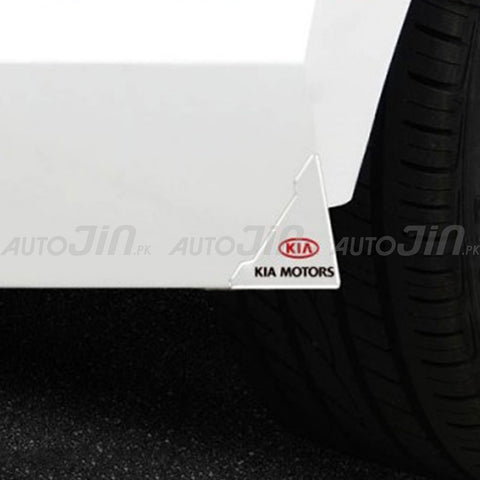 Kia Logo Transparent Car Door Corner Protector - 4 Pcs