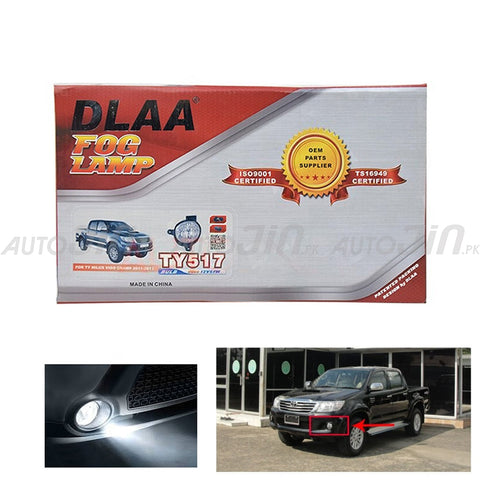 Dlaa Toyota Hilux Vigo Champ 2011 Fog Lamps TY517