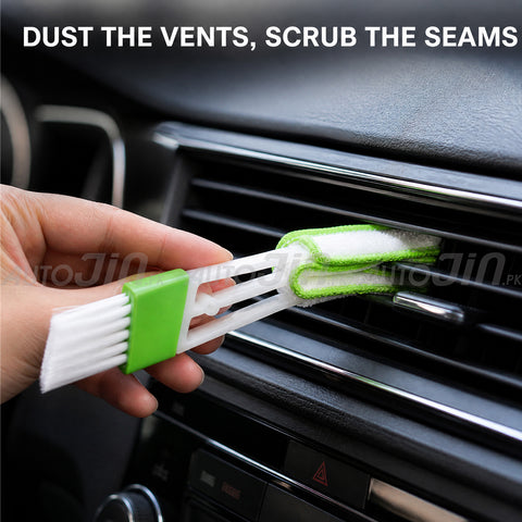 Multifunctional Double-Head AC Vent Brush