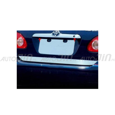 Toyota Corolla 2003-08 Trunk Garnish - Chrome