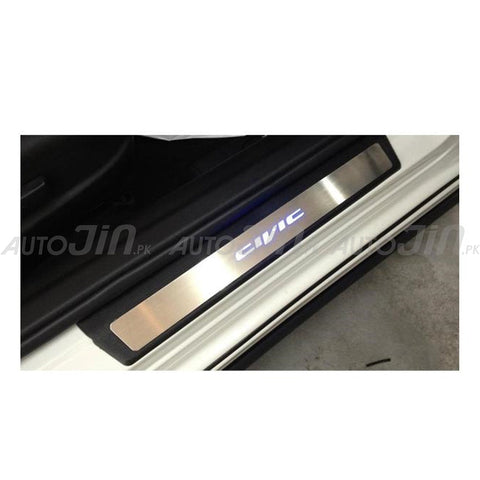 Honda Civic 2016-21 Sill Plates with LED