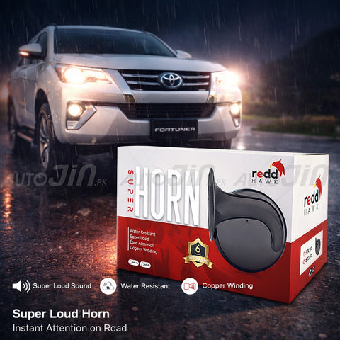 Reddhawk Premium Super Horn - Loud Horn - 500HZ - 12v ( 6 Month Warranty)