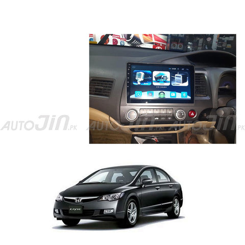 Honda Civic Reborn IPS Display Android Panel Model 2008-12 (6 Month Warranty) - VELLFIRE