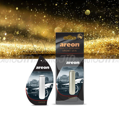 Areon Sports Lux Liquid 5ML - Gold - Hanging Card