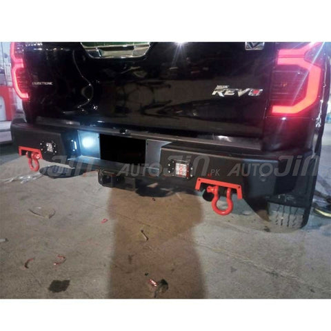 Toyots Hilux Revo Alpha Style Rear Bull Bar 2016-23