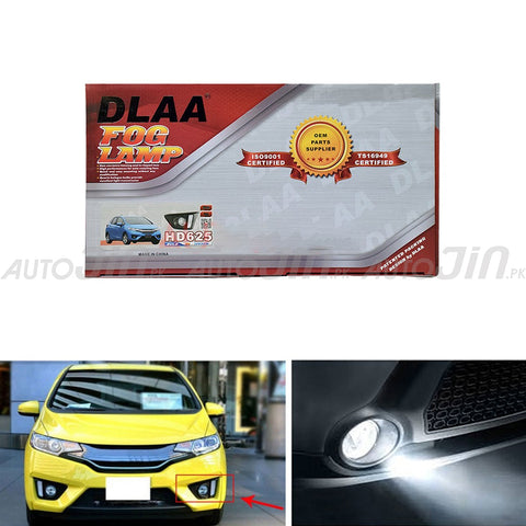 Dlaa Honda Fit 2014-2017 Fog Lamps HD625