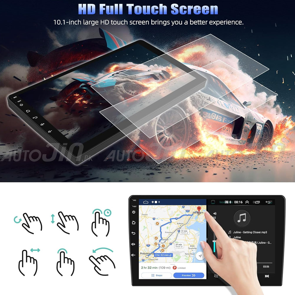 Honda Vezel 2013-2020 Android Touch Screen Multimedia Android Player GPS - Wi-Fi - Navigation - Mirror Link(6 Month Warranty) Free Rear View Camera