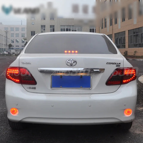 Toyota Corolla 2008-14 Tail Lights Red and Smoke