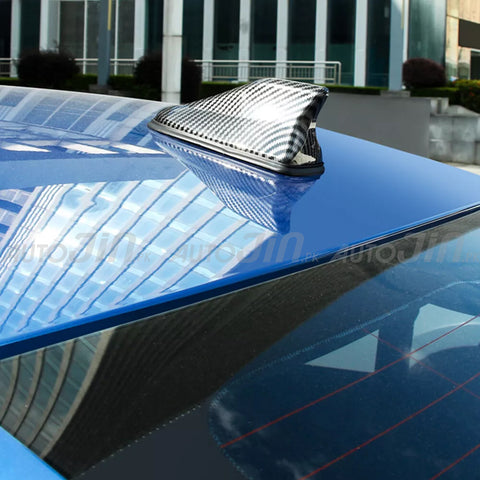 Universal Carbon Fiber Car Shark Fin Antenna Decoration