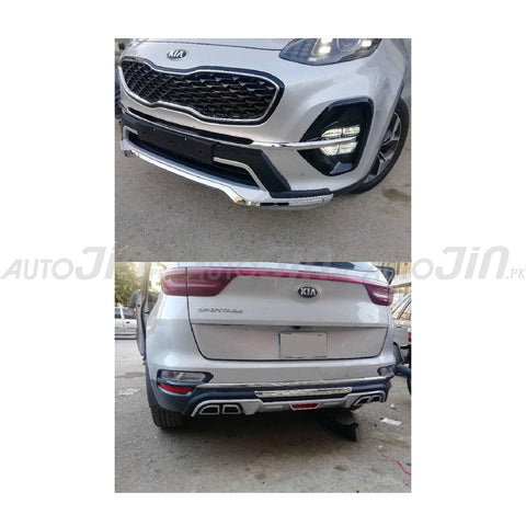 Kia Sportage Bumper Protector Front And Rear 2019-20