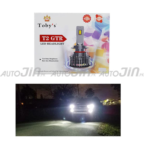 T2-GTR Car LED Headlight 450W H4