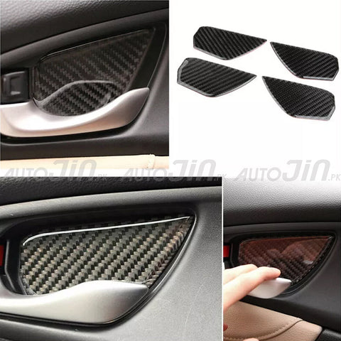 Honda Civic 2016-21 Interior Handle Inner Carbon