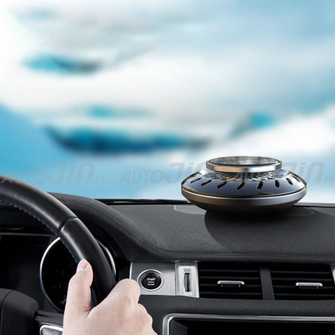 Solar Car Perfume UFO Styling Air Freshener