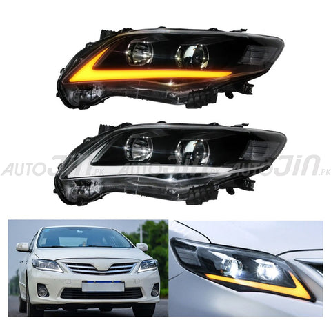 Toyota Corolla 2012 Nike Style Headlights