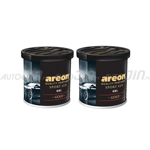 Areon Sport Lux Gel - Gold - Pack of 2