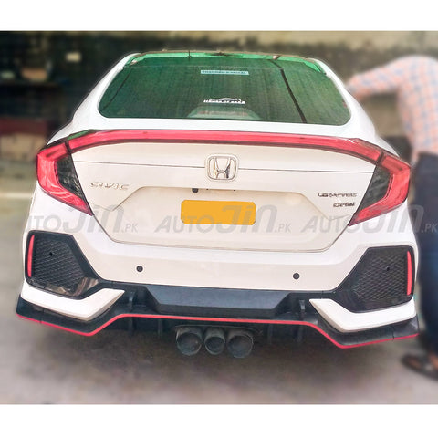 Honda Civic 2016-21 Type R BodyKit - Unpanited