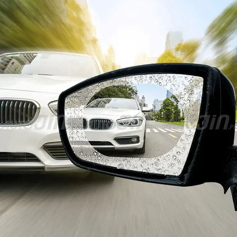 2pcs Waterproof Rainproof Anti Fog Film Car SUV Truck Rearview Side Mirror Sticker
