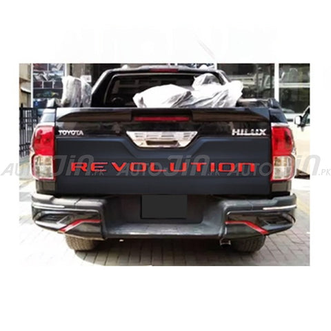 Toyota Hilux Revo 2015-19 Revolution Tailgate Cover Carbon