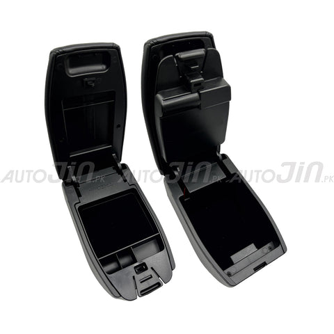 Sogo Suzuki Swift 2022-2026 Leather Armrest Console With Usb 4 Ports