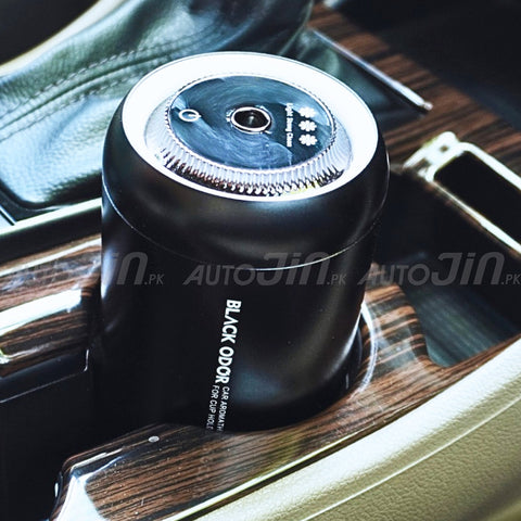 Black Odor BO-05 Car & Home Touch Air Purifier Humidifier Aluminium Body - 600mAh Battery
