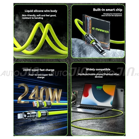 Sogo 2 in 2 Fast Charging Data Cable PD SG -58