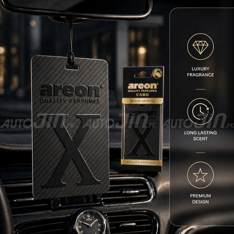 Areon X Card - Black Crystal - Hanging Card