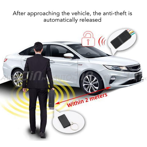 Universal  2.4G Wireless Car Immobilizer Anti-Hijacking Engine Lock
