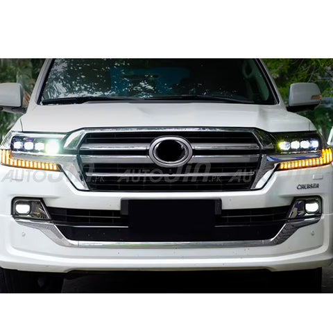 Toyota Land Cruiser LC200 2015-2021 Bugatti Style Head Lamps