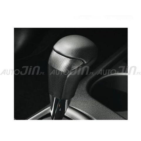 Toyota Hilux Revo 2016-20 Luxury Gear Knob Leather & Carbon